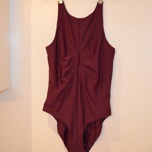 MIA MARCELLE SWIMWEAR Structured Tank Suit, Sz XL